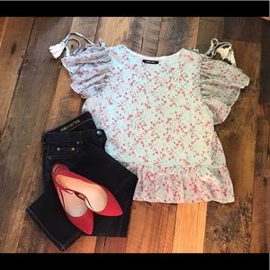 Sugar Lips peasant blouse